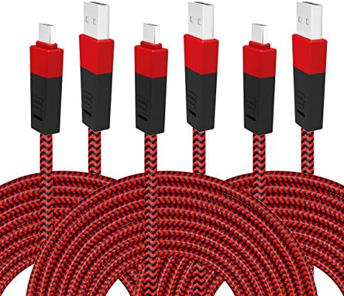 Type C USB Cable, MIVINE 3Pack 10Ft Nylon Braided USB C Fast Charging Data Cable for Galaxy Note 8 S9 S9+ S8 S8+, ZTE ZMAX Pro Axon, Oneplus 3T 5 5T Nexus 6P 5X Pixel 2 XL, LG G6 V20, Nintendo Switch