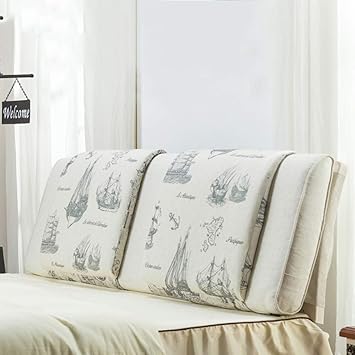 Amazon De Hyxl Bedworth Kopfteil Dreieckiger Keil Kissen Gepolstert Sofa Bett Kissen Kissen Bett