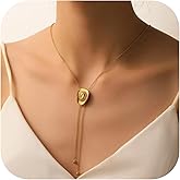Liiusgelad Gold/silver Western Cowgirl Hat Bolo Tie Necklace for Women - Titanium Steel Cowgirl Jewelry, Western Accessories & Country Gifts