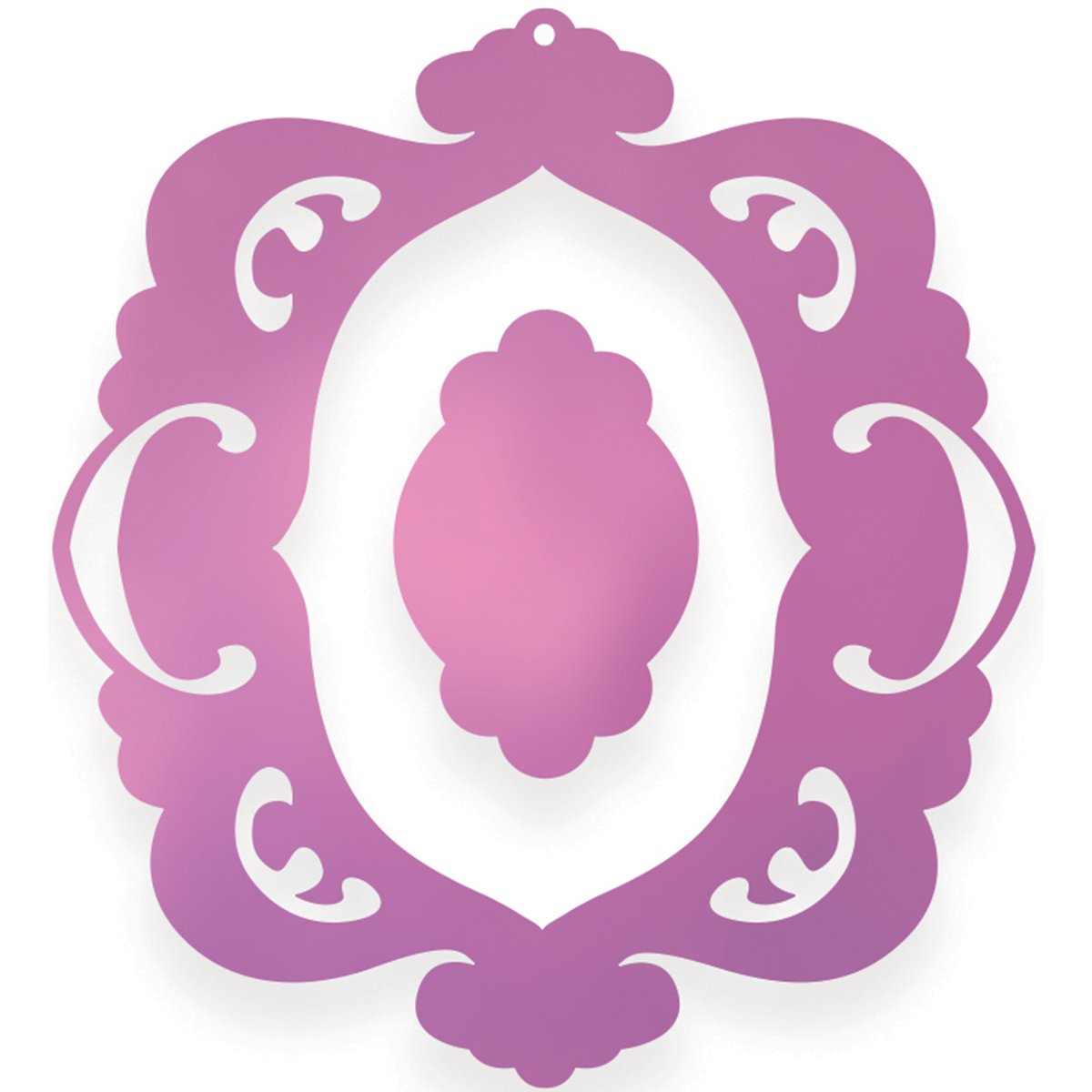 Couture Creations "Fleur-De Frame" Nesting Dies, Black