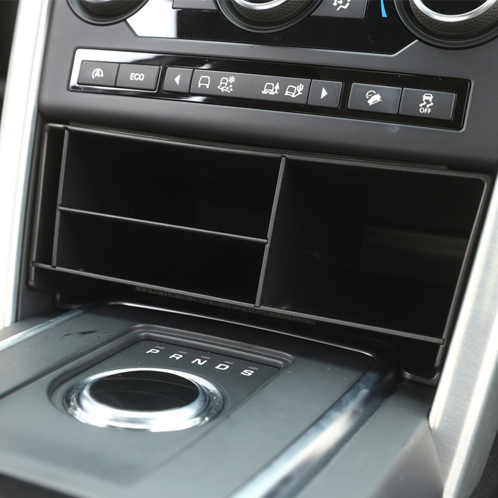 METYOUCAR ABS Plastic Central Console Multifunction Storage Box Phone Tray For Discover Sport 2015-2019