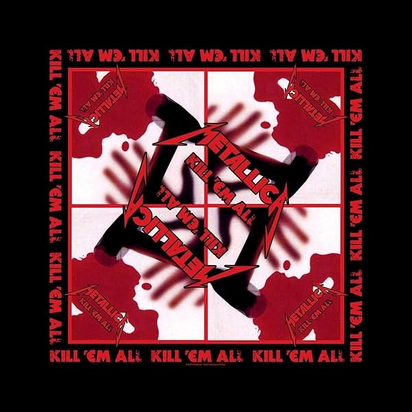 Amazon.com: Metallica Undead Bandana Black: Clothing, Shoes