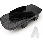 Cutey May Japanese Shoes Geta Wooden Clogs with Tabi Socks