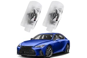SSBOX 2-Pack Car LED F Sport Logo Projector Puddle Courtesy Welcome Light for RX/GX/GS/is/LS/LX/LM/RC/UX/ES 2006-2025