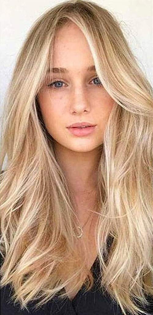 Amazon Com Hetto Blonde Hair Extensions For White Women 20 Inch
