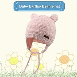 BAVST Baby Beanie Hat for Winter with Earfalp Cute