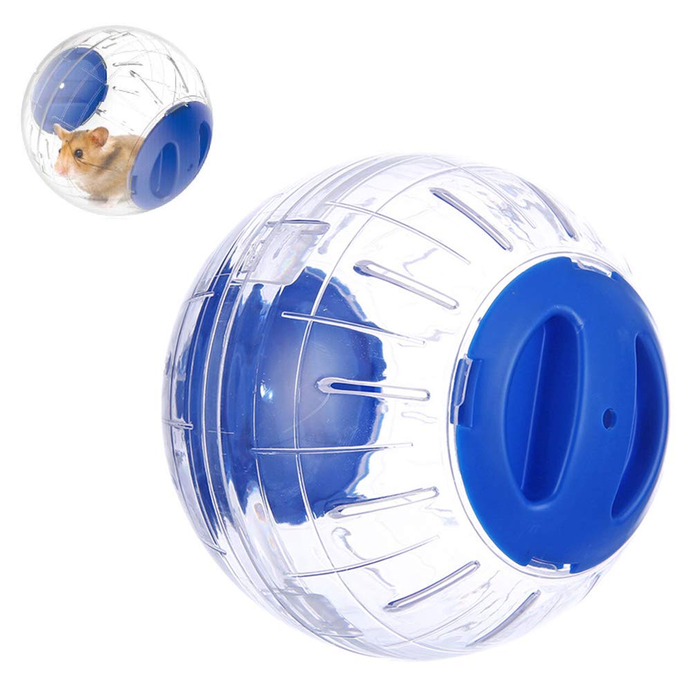 Sahgsa Hamster ball for small animals, 12cm mini transparent plastic Hamster exercise ball