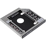 OMorc SATA 2nd HDD HD Hard Drive Caddy Case for 12.7mm Universal Laptop CD / DVD-ROM Optical Bay