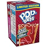 Pop-Tarts Breakfast Toaster Pastries, Frosted JOLLY RANCHER Cherry Flavored, 14.1 oz (8 Count)