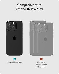 Mous for iPhone 16 Pro Max Clear Case MagSafe