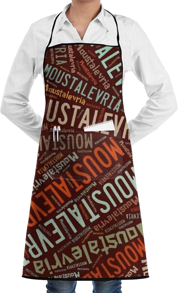 Amazon Co Jp エプロン デザート ムスタレブリア ビブエプロン シンプル 撥水 防汚 おしゃれエプロン ギフト 母の日 料理仕事 男女兼用 大きいサイズ One Size White 服 ファッション小物