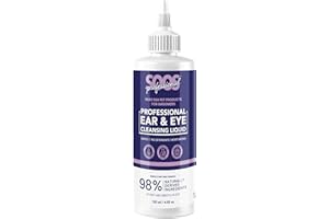 SOOS Pet Ear and Eye Liquid for Dogs and Cats 120ml (2 Pack)