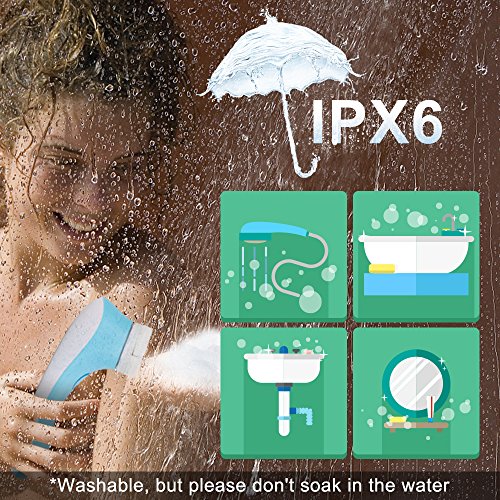 Electric Facial Brush, 3D Vibrating Sonic Waterproof Skin Exfoliating Cleansing System for Body and Face Deep Cleaning, Microdermabrasion Exfoliator with 3 Brush Heads