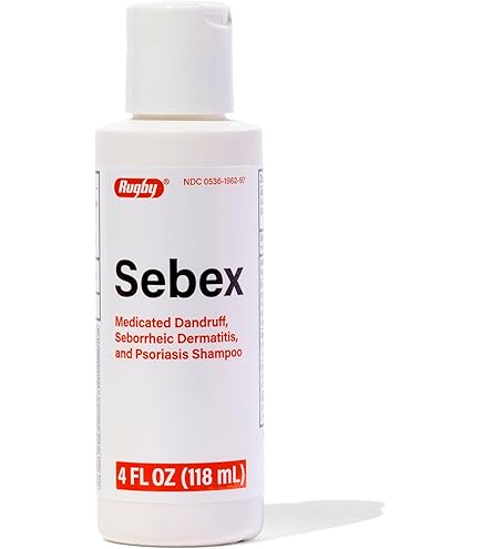 Amazon.com: Rugby Sebex Medicated Dandruff Shampoo for Women and