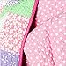 Cozy Line Home Fashions Pink Owl All Season Lightweight 100% Cotton Quilt Bedding Set, Coverlet Bedspread for Kids Toddler Girls (Queen - 3 Piece)