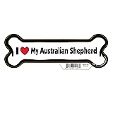 Pet Gifts USA Australian Shepherd Dog Bone Magnet
