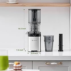 AMZCHEF Cold Press Juicer, Juicers Machines