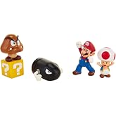 Nintendo Super Mario Acorn Plains 2.5&rdquo; Figure Multipack Diorama Set