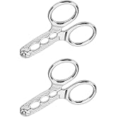 2Pcs Nut Crackers Nuts Pistachio Sheller Opener Kitchen Tools Stainless Steel Nutcracker Multi-Function Walnut Pine Sheller Opener Specialty Gadgets