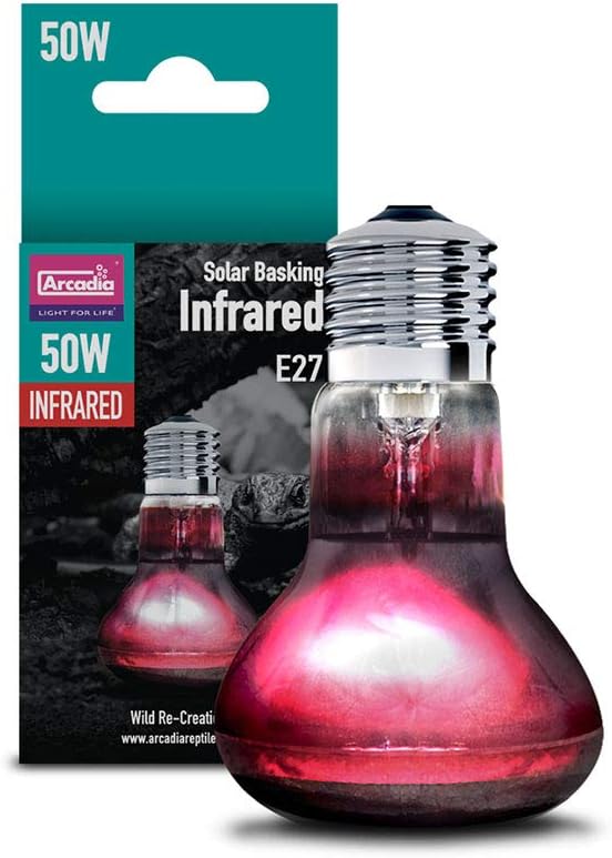 Arcadia Basking Solar Spot Lamp 50W, Warm White