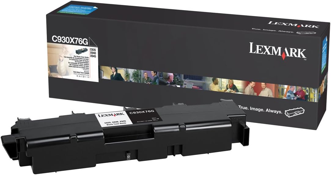 Lexmark C935,X940e,X945e Waste Toner Bottle, Black, 1