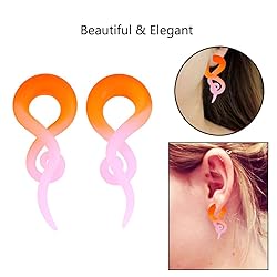 YOFANST 2pcs Double Twist Taper Hanger Plugs Purple
