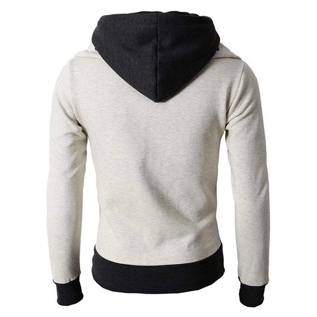 nernes Capispalla con Cappuccio Antivento Esterno Ispessimento Casual da Uomo di Nuova Moda Felpe Sportive con Cappuccio