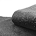 ALEKO Fence Privacy Screen Mesh Fabric | Backyard Fencing Windscreen Outdoor Shade Cover with Lock Holes | 6 x 150 Feet | Black | PLK06150SBLK