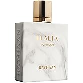 Rayhaan Italia – Citrus, Spicy, Aromatic, Sweet – Eau de Parfum Long-Lasting Fragrance for Men, 3.4 Ounce / 100ml