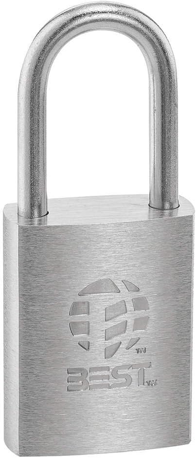 BEST 41B722L Standard Key Removable Core Padlock SFIC (Less Core)