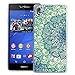 Xperia Z3V Case, Sony Xperia Z3V Case, Harryshell(TM)Mandal Flower Floral Slim Tpu Gel Flexible Silicone Soft Case Cover Skin Protective for Sony Xperia Z3V