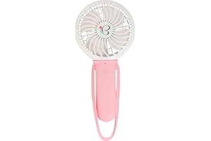 Buggygear 3 Speed Rechargeable Buggy Turbo Fan - Handheld Mini Fan with Power Bank - Stay Cool On The Go Portable Fan