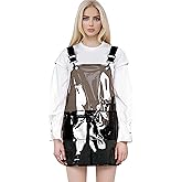 MIKI WELL Updated Hair Stylist Apron,Preventing Hair Pockets- Waterproof Transparent Salon Apron,Multi-pocket with zipper