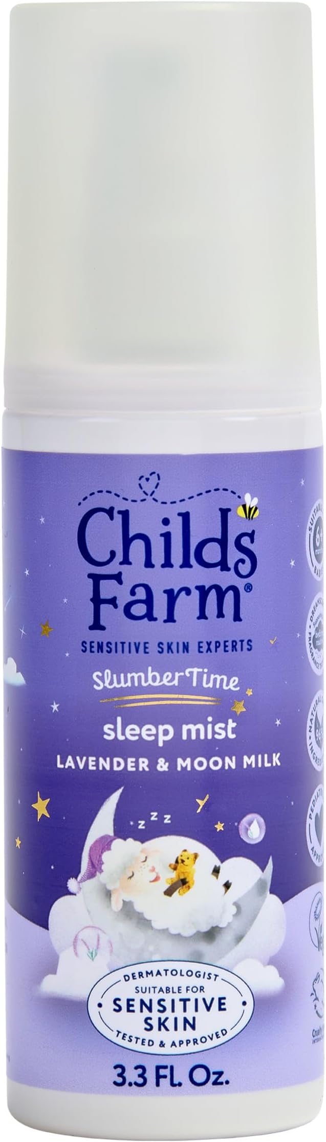Childs Farm SlumberTime Sleep Mist Calming Lavender Moon Milk 100ml