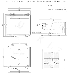 Zulkit Junction Box IP67 Waterproof Electrical Box