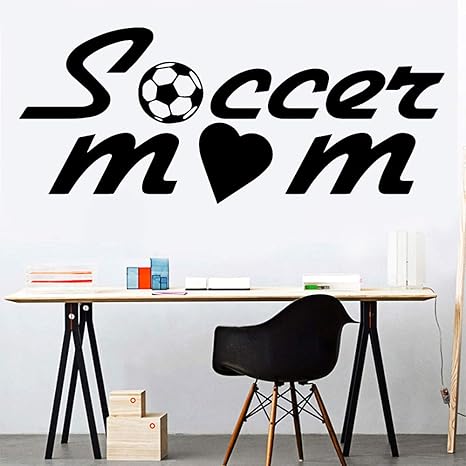 Carta De Futbol De Moda Pegatinas De Pared Decoracion Del Hogar