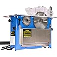 Woodworking table saw, can be installed in the operating table, 25kg saw blade can be adjusted up and down 55X36X40 cm