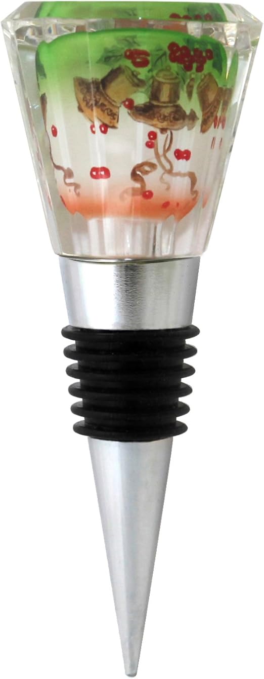 Amazon Com Decorative Wine Bottle Stopper Hand Painted Crystal