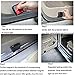3D Gentleman Skull Auto Sport Car Door Lamp, No Drilling Wireless Magnetic Car Door Step LED Welcome Logo Shadow Ghost Light Laser Projector Lamp- 2 Pcs