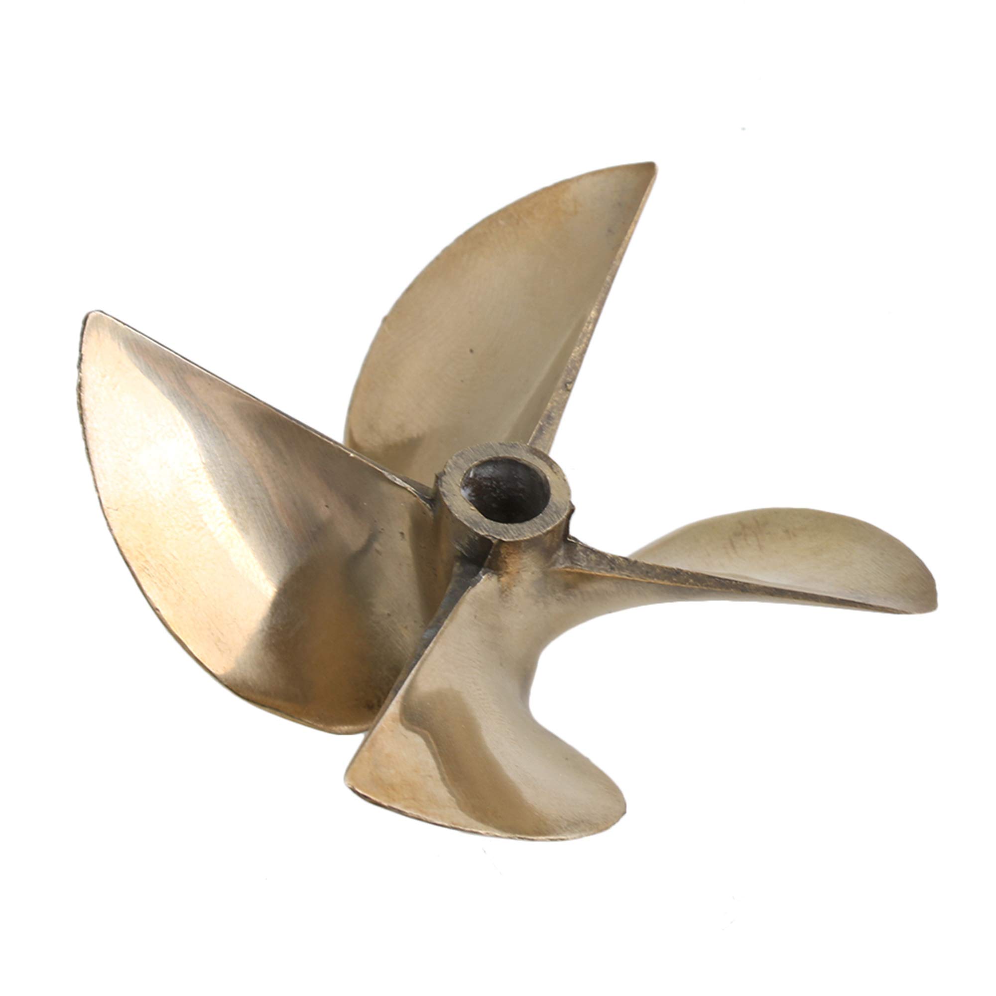Mxfans 4 Leaves Dia 67mm P1.7 RC Boat Part Aluminum Alloy Propeller with 1/4" Shaft
