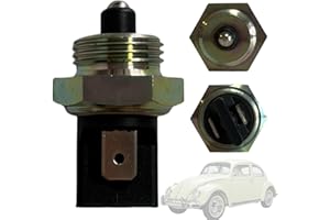 MEILICACY Back-Up Reverse Light Switch Fits for VW Volkswagen Beetle Transporter Type1 Bug Type2 Bus 211941521
