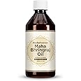 HerbsForever Maha Bhringaraj Oil Stop Hair Loss and Helps to Grow Hair Naturally Cold Pressed Premium Oil Non GMO, Vegan 7.1 fl oz 210 ml