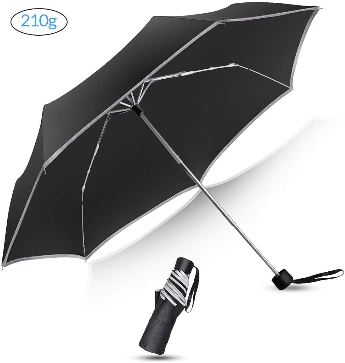 Amazon.co.jp: 【2020新版】折りたたみ傘 超軽量 日傘 晴雨兼用 UPF50+ UVカット99 遮光80 超撥水 反射テープ付き 折り畳み傘 メンズ レディース 7本傘骨 Amazon.co.jp: 【2020新版】折りたたみ傘 超軽量 日傘 晴雨兼用 UPF50+ UVカット99 遮光80 超撥水 反射テープ付き 折り畳み傘 メンズ レディース 7本傘骨