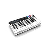 IK Multimedia iRig Keys I/O 25-keys Midi Controller with 24-bit up to 96kHz Audio Interface for iPhone/iPad, Android and Mac/PC