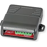 Seco-Larm SA-025Q Multi-Purpose Programmable Timer, 12-24VDC Auto-sensing Operation, Built-in Reset Function, Functions Programmed via DIP Switches, Form-C Relay