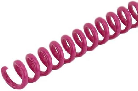 Amazon.com : Spiral Binding Coils 6mm (¼ x 12) 4:1 [pk of 100] Fuschia