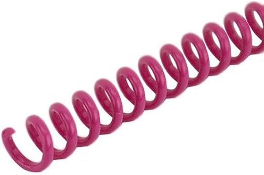 Amazon.com : Spiral Binding Coils 6mm (¼ x 12) 4:1 [pk of 100] Fuschia
