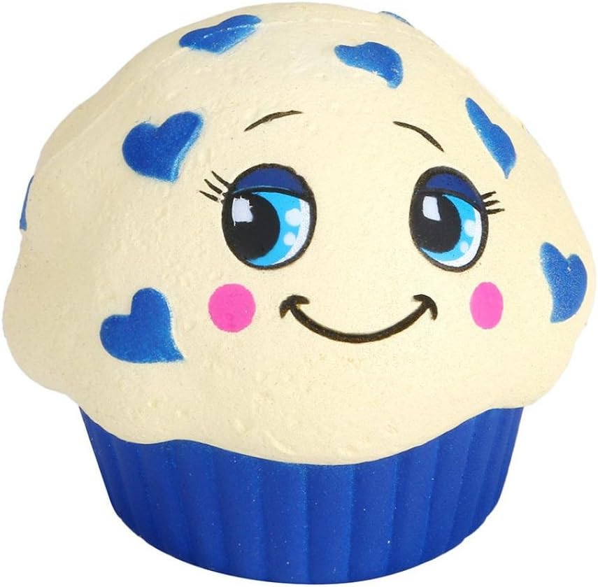 Malbaba Kawaii Jumbo Squishies Yummy Cloud Cake Slow Rising Squeeze Stress Reliever Charm Toy Gift for Kids and Adults