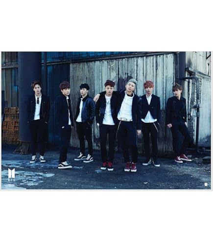 Amazon.com: Scorpio Posters BTS - Lineup - K-Pop Band Poster