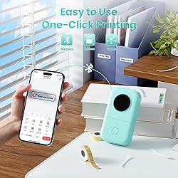 Phomemo D30 Label Maker Machine, Portable Bluetooth